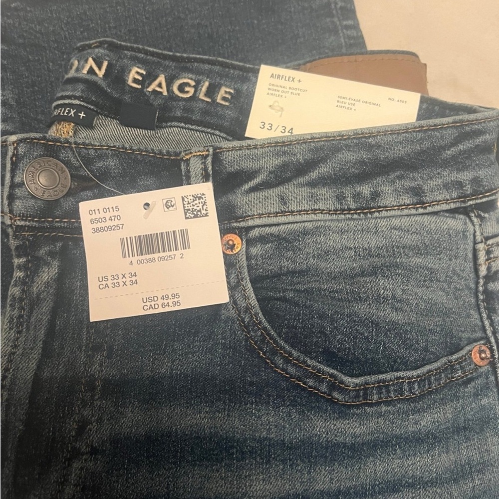 American Eagle Outfitters Blue Bootcut Jeans